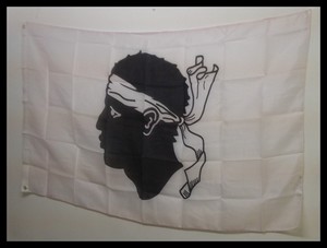 Corse Drapeau Pays 150x90 cms